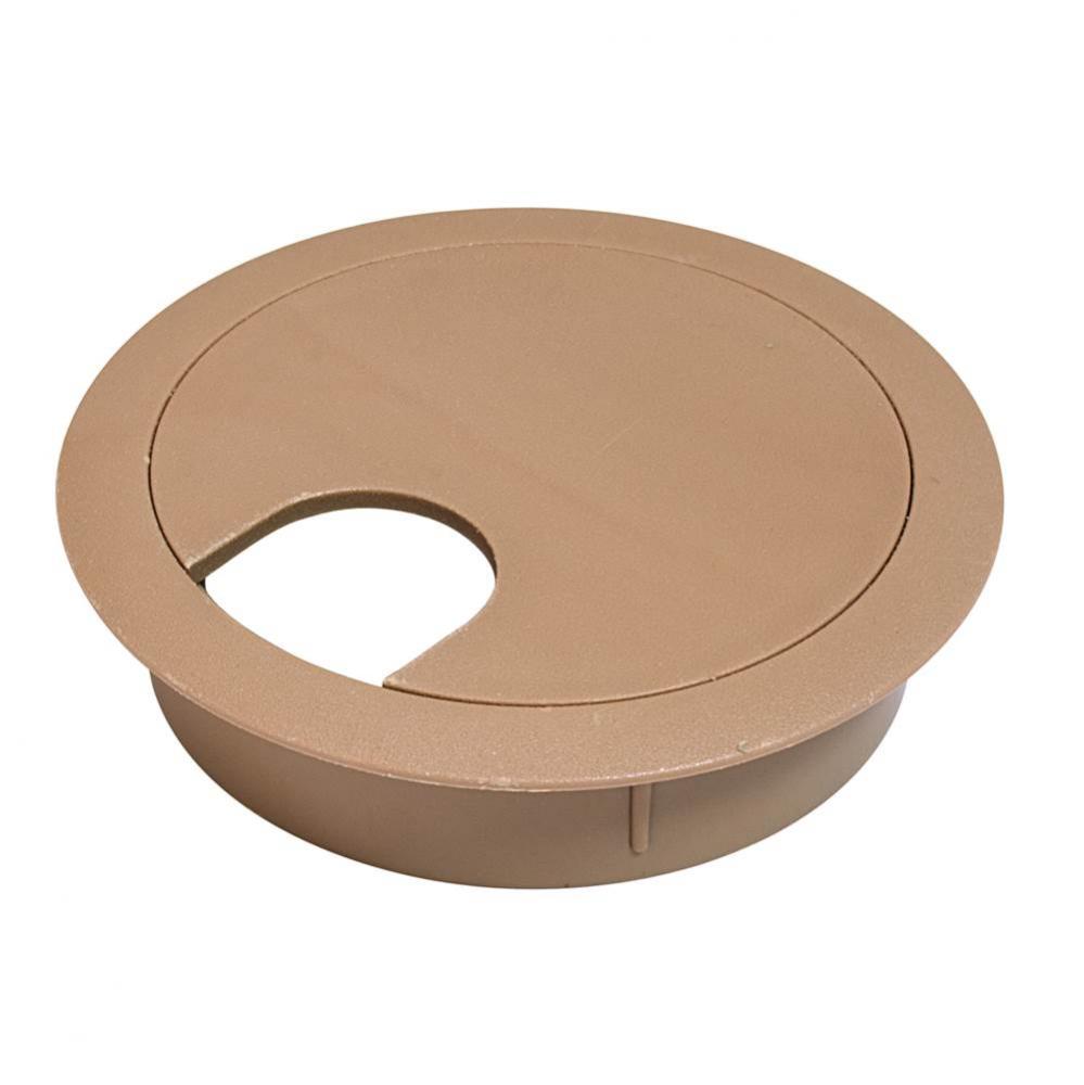 Cable Grommet 2-Pc Pl Candlelight 2 1/2