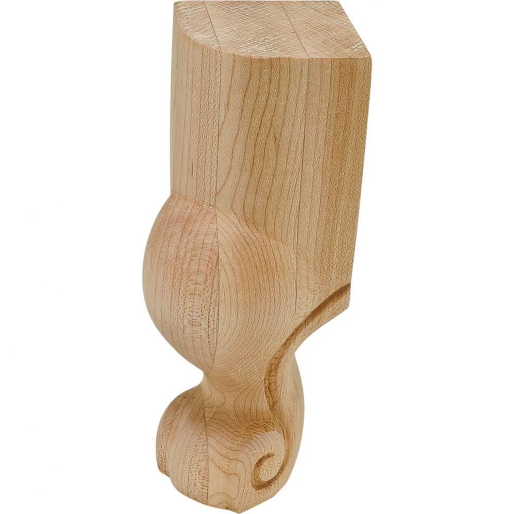 French Leg Maple 6X2-1/2X2-1/2