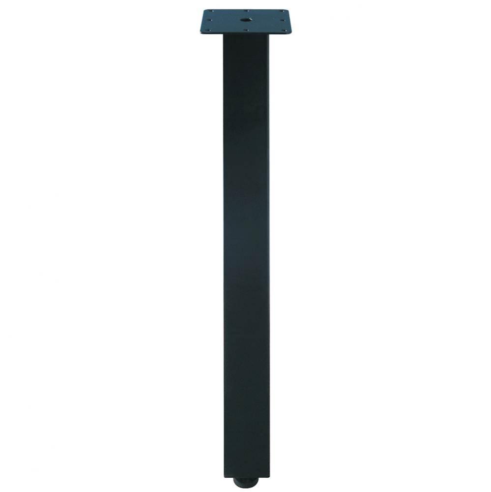 Square Leg St Blk Textured 710Mm