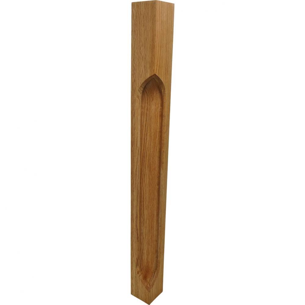 Corner Post Arcadian Oak 34 1/2'' L