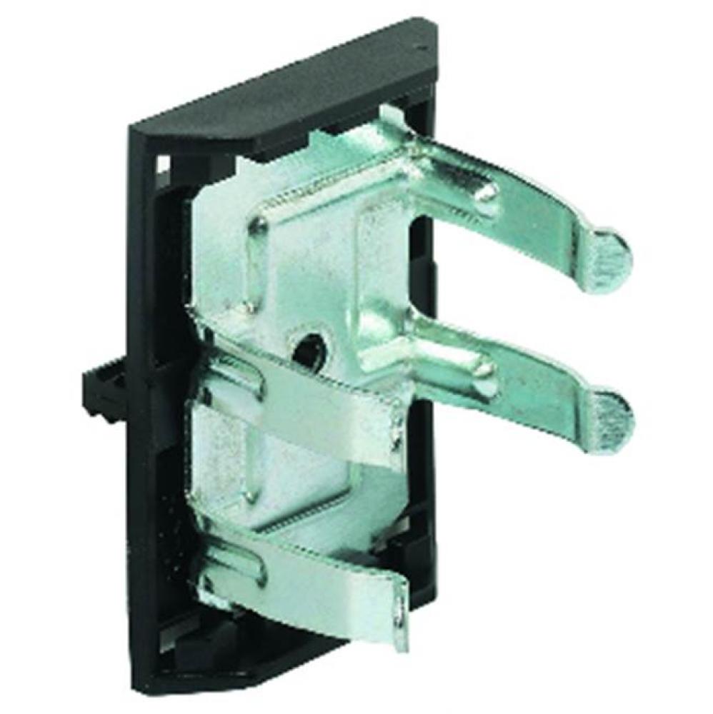 Toekick Clip Groove-In Pl Blk