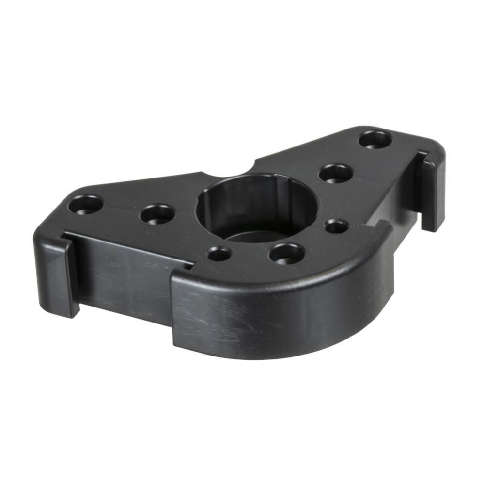 Axilo Mtg Plate Corner Screw Mnt Pl Bl