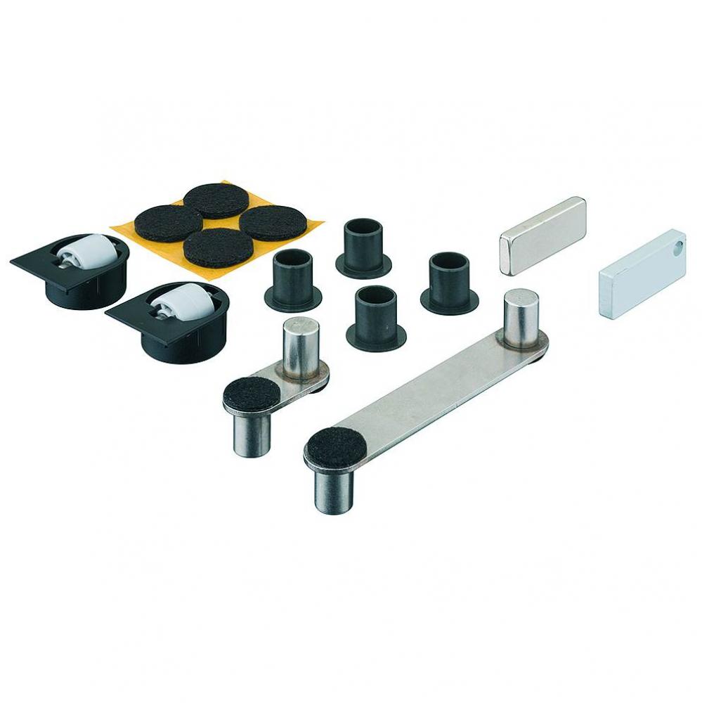Table Top Swivel Fitting Set Steel /Pl
