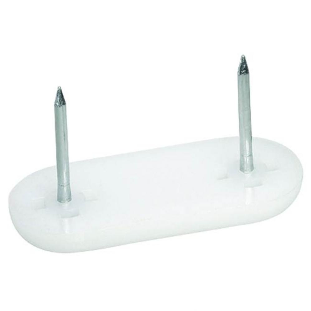 Furniture Glide Pl Wh 44 X 16Mm