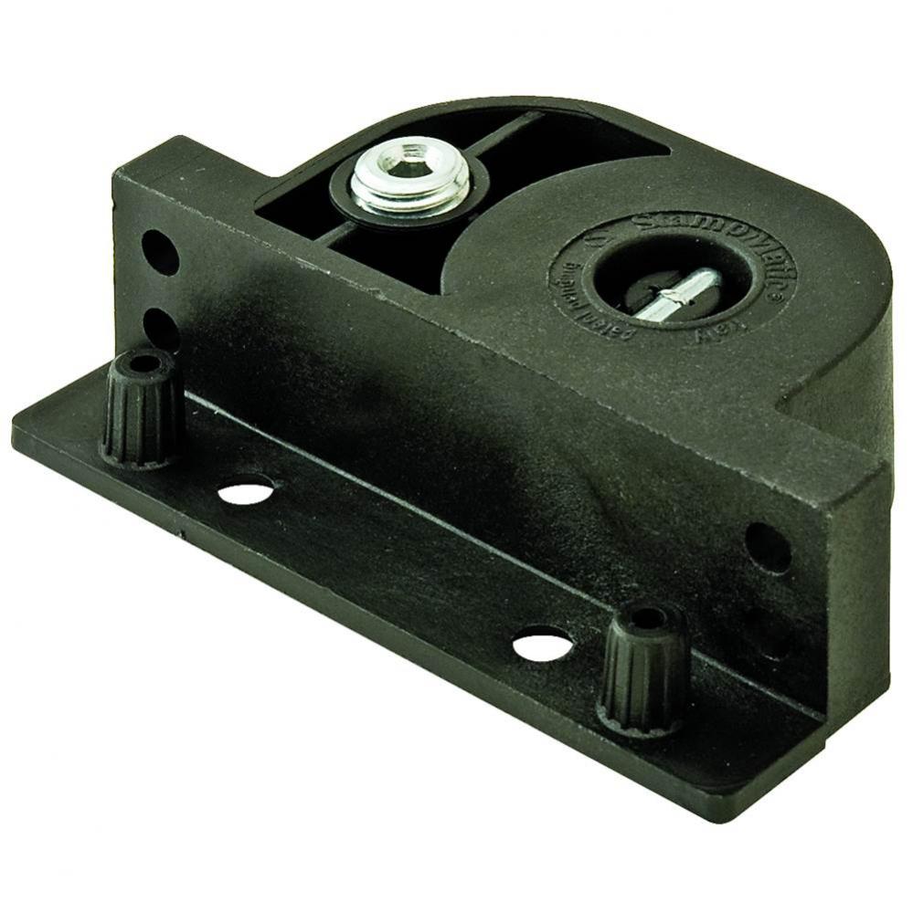 Leveler/Caster Combo Nylon Blk 15Mm