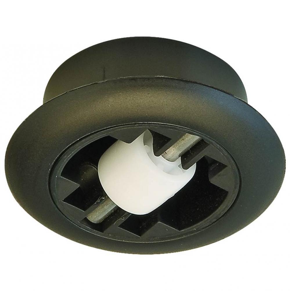 Roller-Mini Caster Fixed Pl Bk 15Mm 50Kg