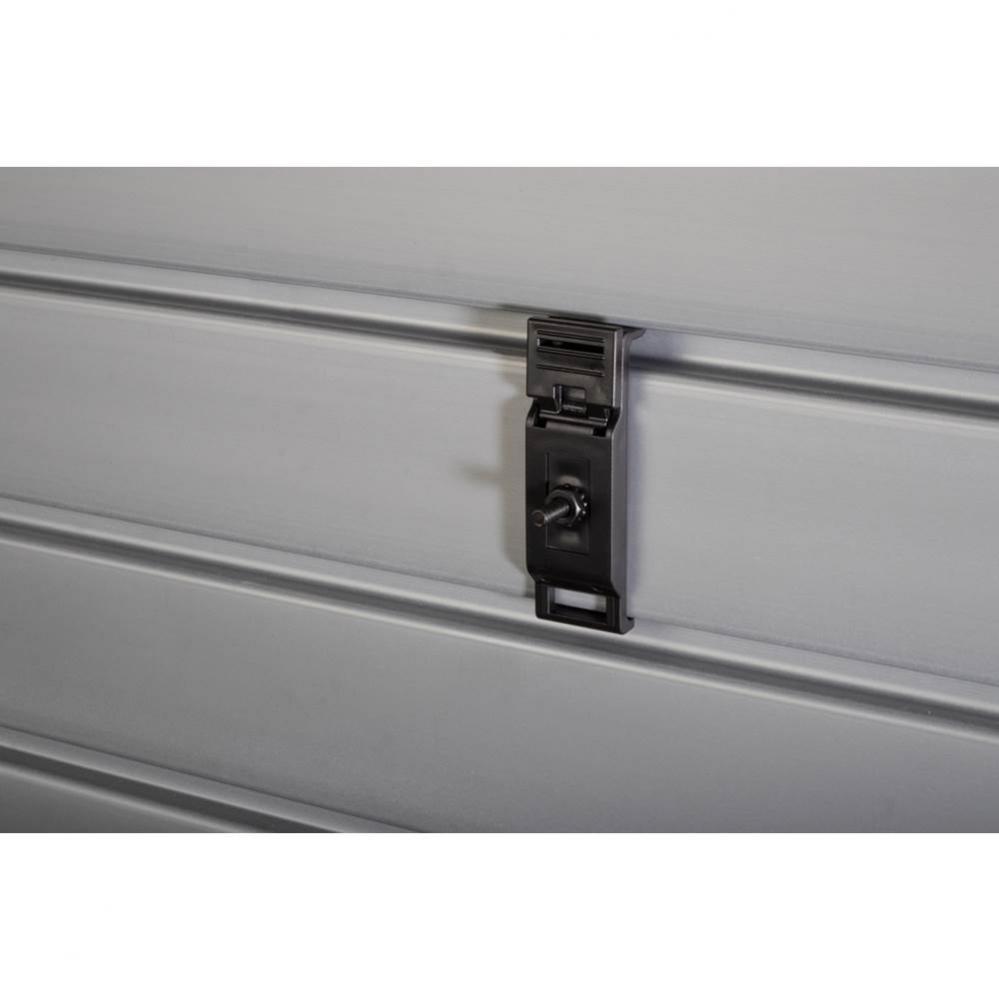 Handi Locking Accessory Clip Steel Black