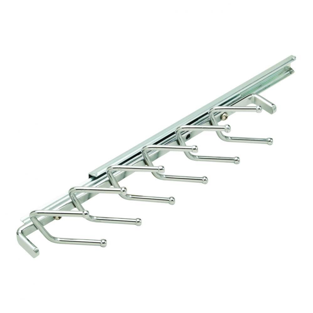 Tie Rack St Chr Plated 11