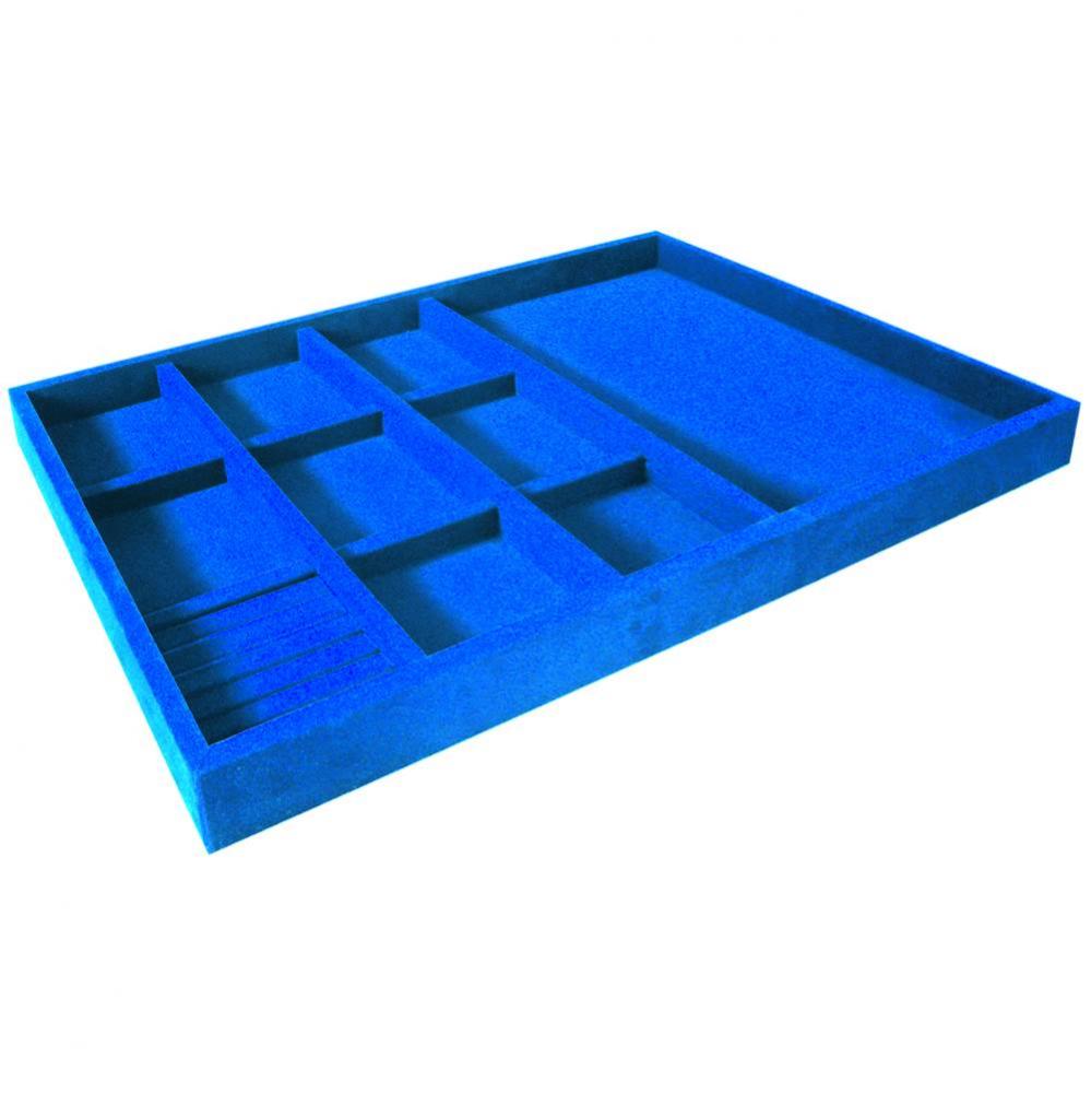 Jewelry Tray Royal Blue 22 15/16X14X2