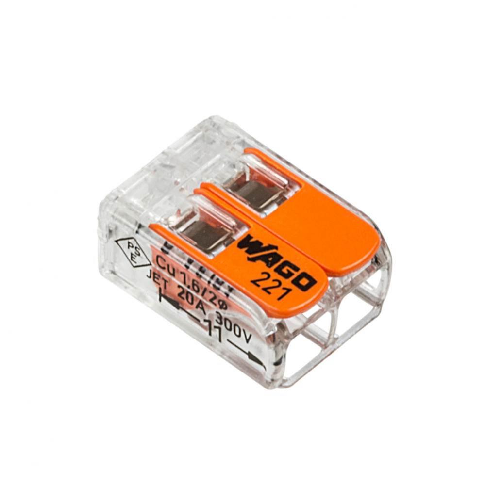 Wire Splice Pl Gy/Orng 18.6X13.1X8.3Mm