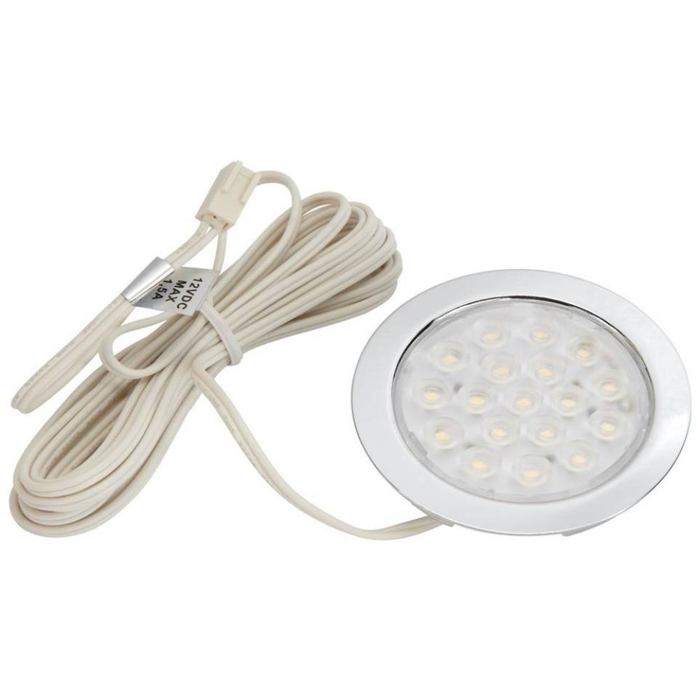 Led 12V Sunny Rnd Ww 3000K 63mm Dia