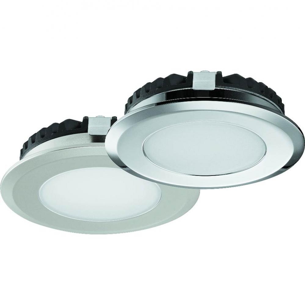 Led2039 12V/2.6W Rnd Ww Zn Ni Mat Ip65