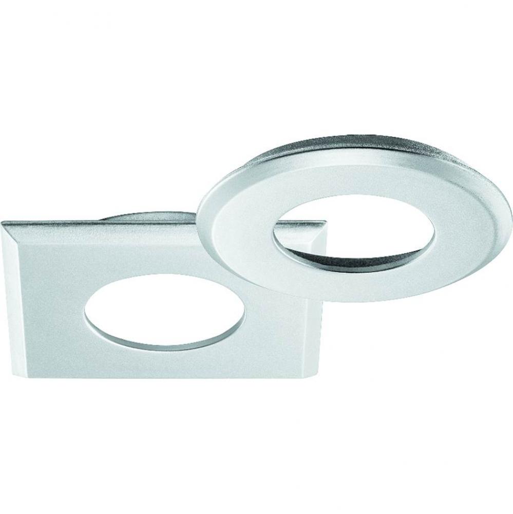 Led2040 12V Rec Ring Rnd Pl Silv 40Mm