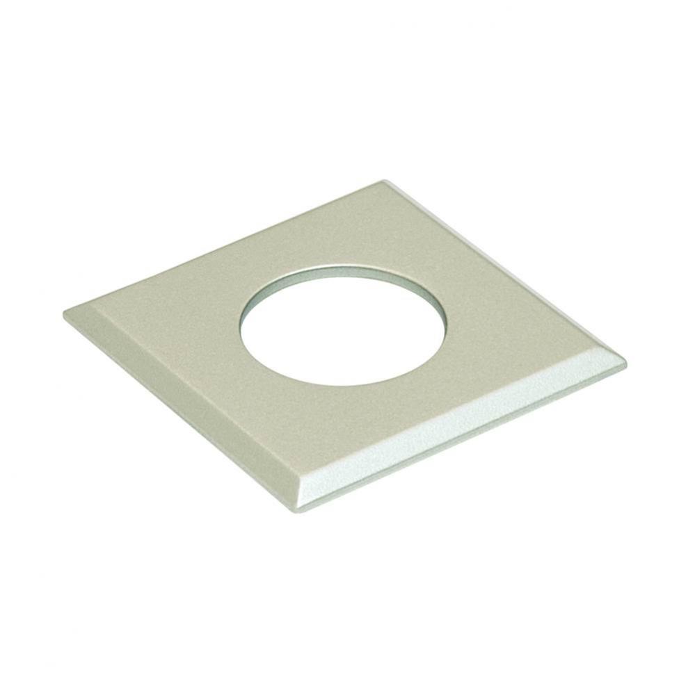 Led2040 12V Rec Ring Sq Pl Ni Mat 40Mm