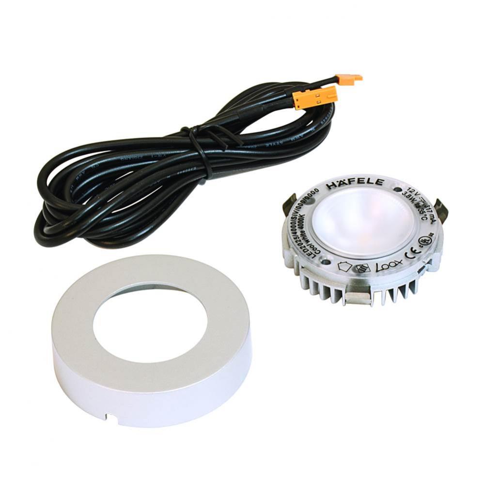 Led2025 Sq Puck Lt Kit 12V/3.8W Ww