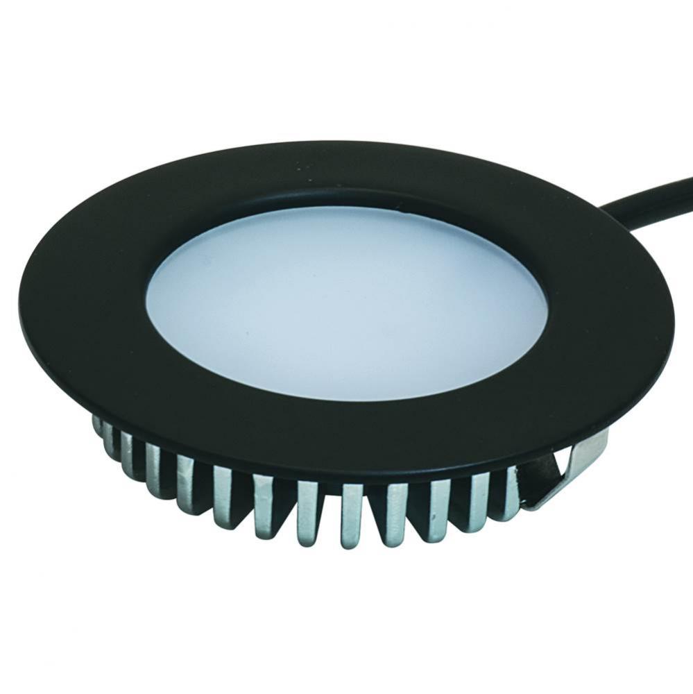 Led2020 12V/3.2W Ww Rec Rnd Zn Bl Ip44