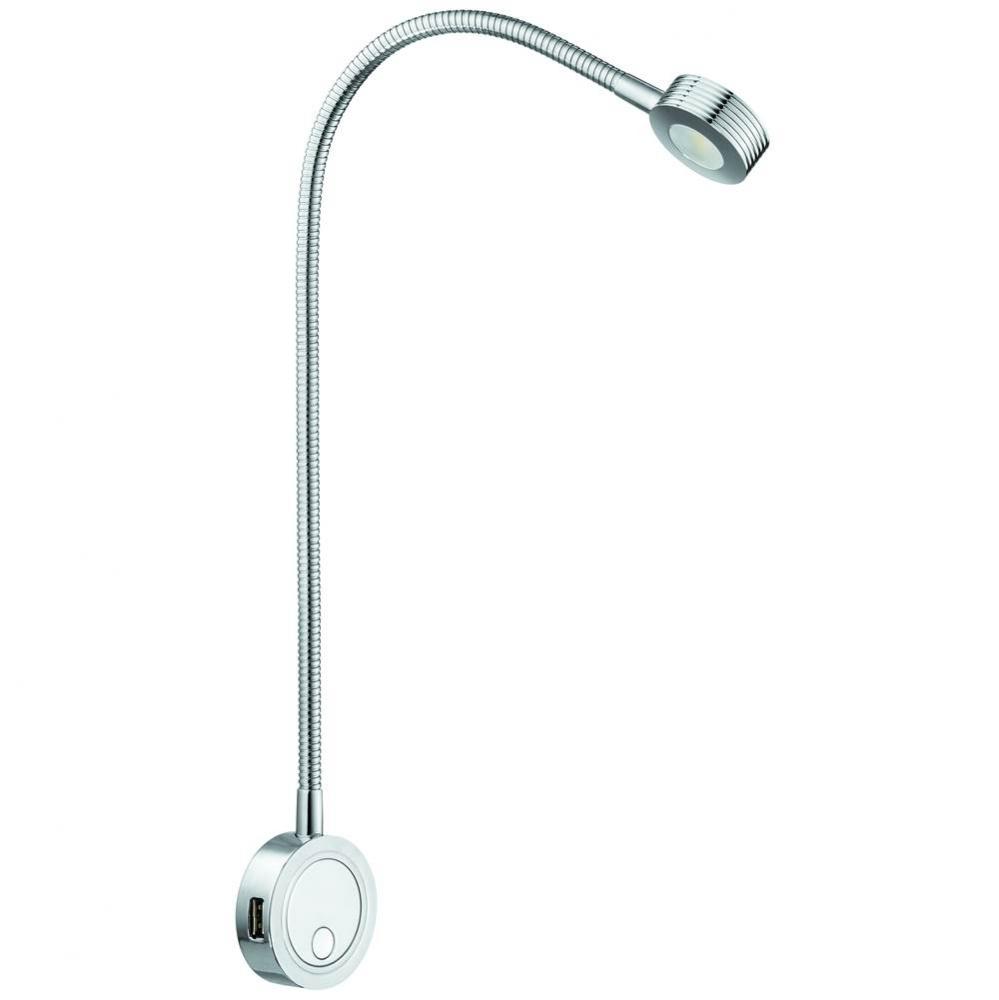 Led2034 12V/1.5W Flex 4000K Al Chp 2Usb