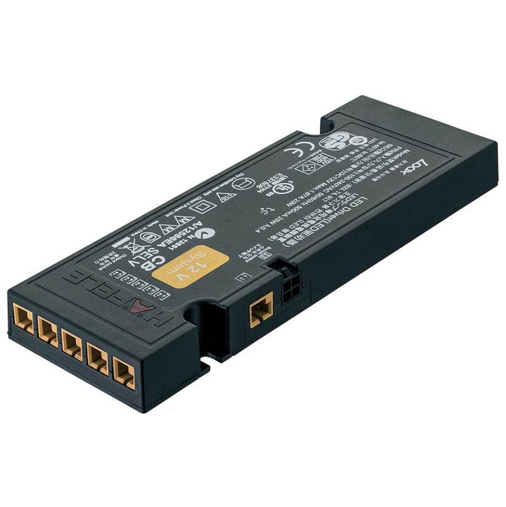 Led Driver 12V/0-20W 6 Yel Ports Pl Bl