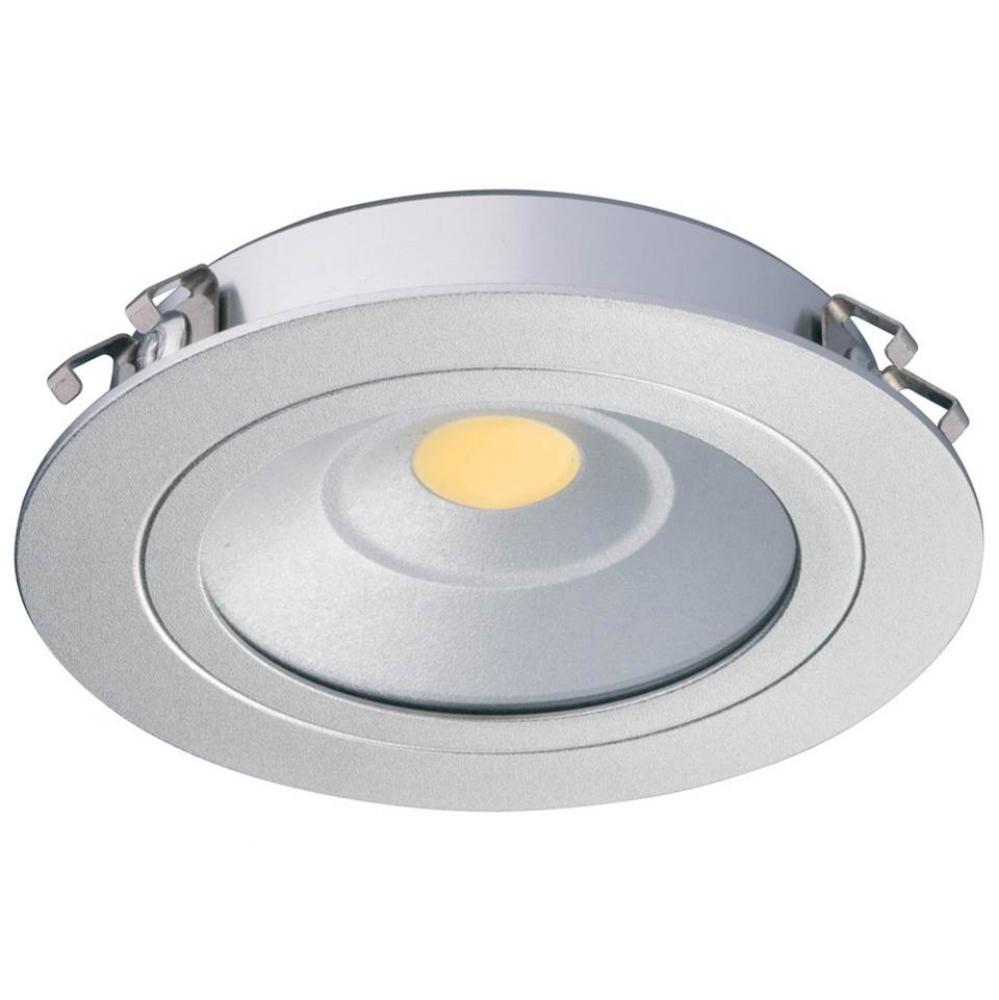 Led3010 24V/3.25W 3000K Rnd Rec Al Silv
