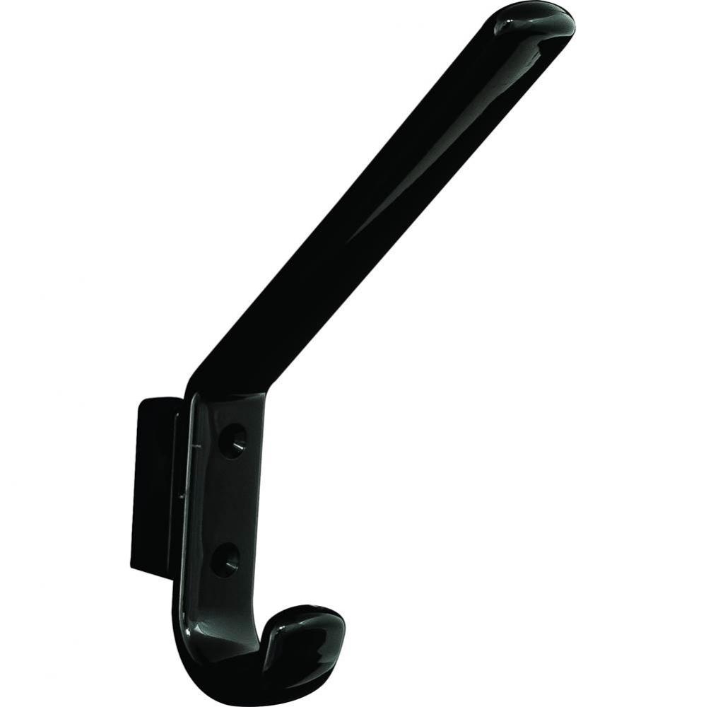 Coat and Hat Hook Pa Black 165X125Mm