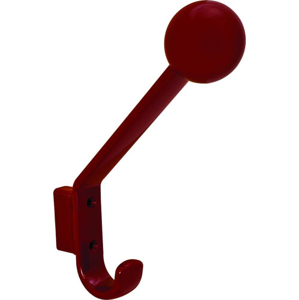 Coat and Hat Hook Pa Red 174X132Mm