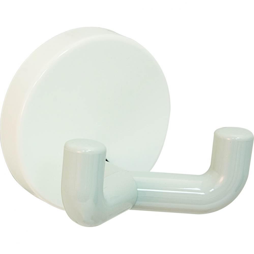 Wall Mtd Hook Pa White/Light Gray