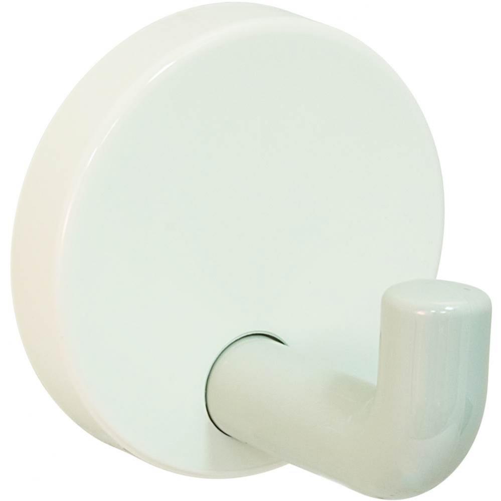 Wall Mtd Hook Pa White/Light Gray