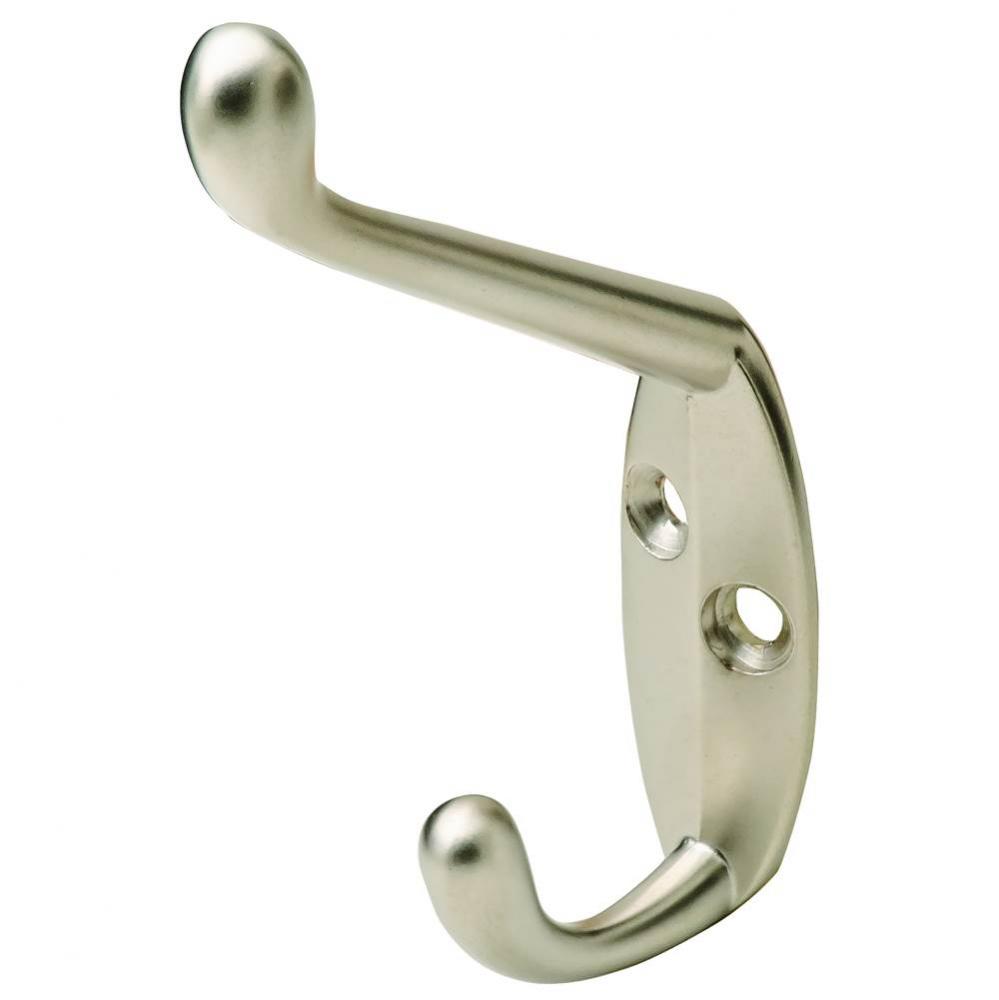 Coat Hook Zn Matt Ni 103Zn49 18X55X90Mm