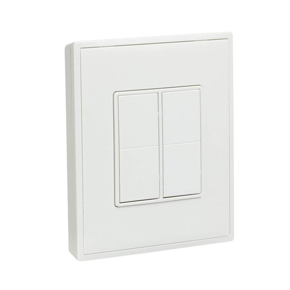 Wall Switch Ble Double Rocker White Usa