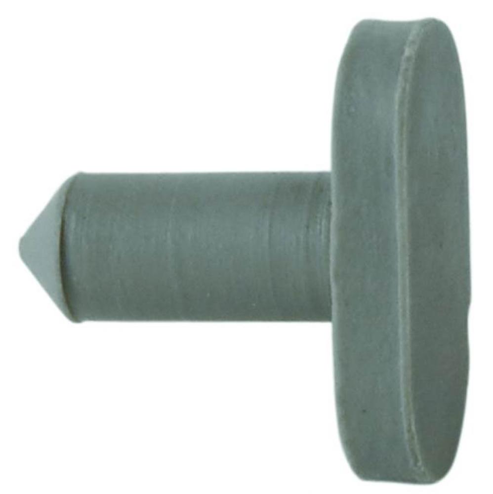 Door Silencer For Wood Frame Rubber Gray