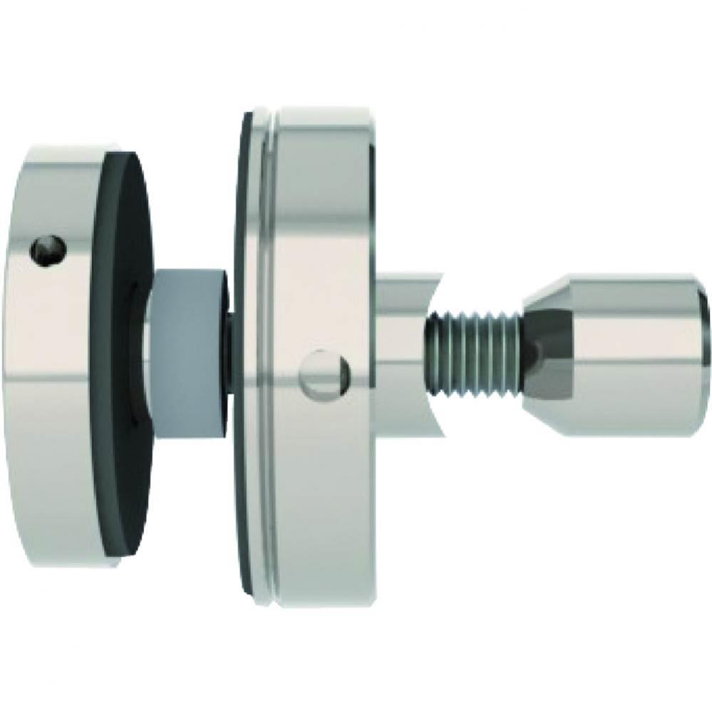 Gl Mnt Adj F/Gl Doors 45Mm Dia Ss Matt