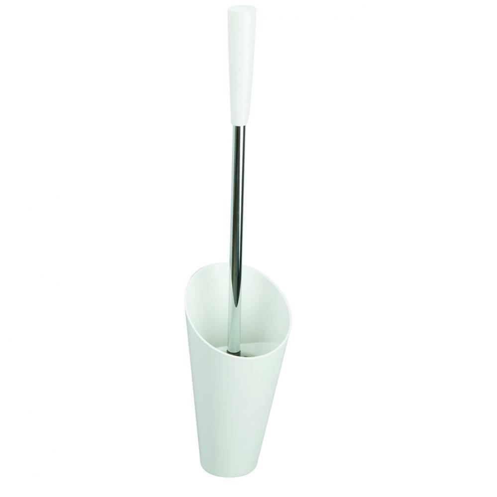 Toilet Brush and Holder Unit Wh