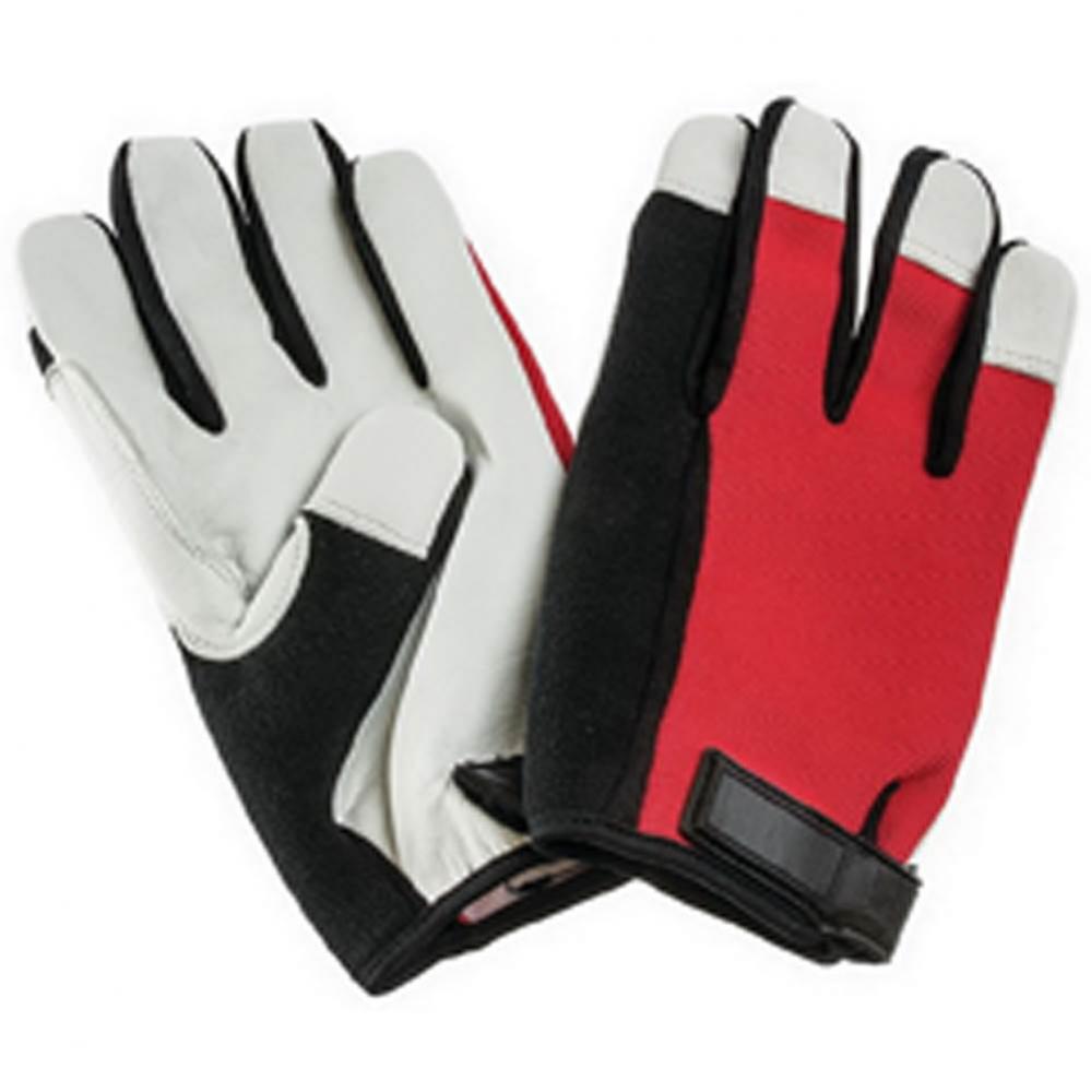 Mechanics Black / Red Glove X-Lg