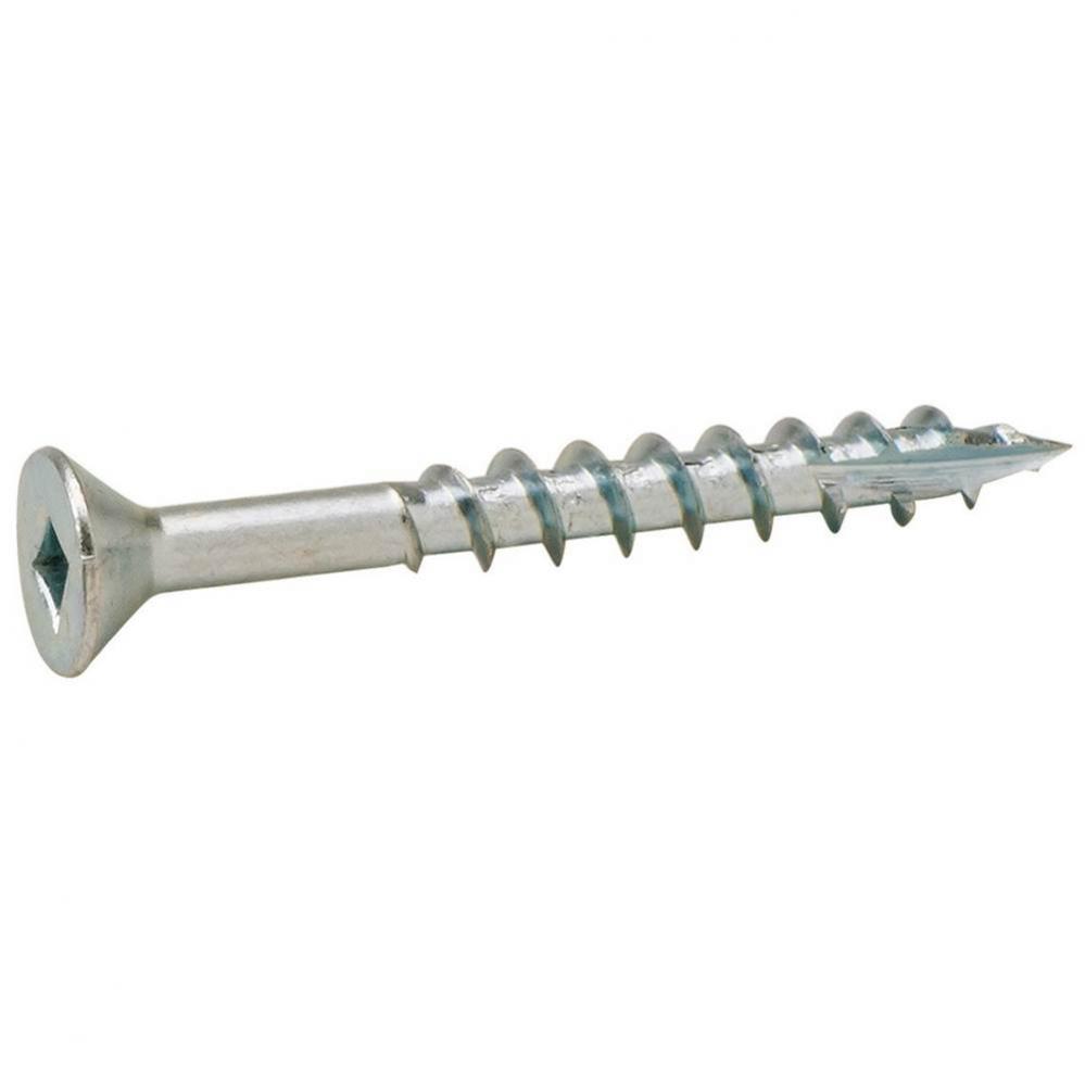 Scr Zip-R Fl Csk T17 Sq  No.8X2 1/2''St Zip