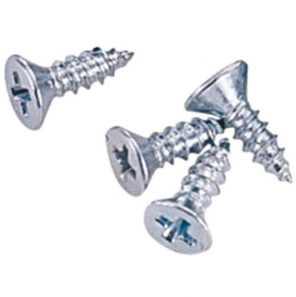 Scr F/Track Flat Phillips St Zip No.4X3/8