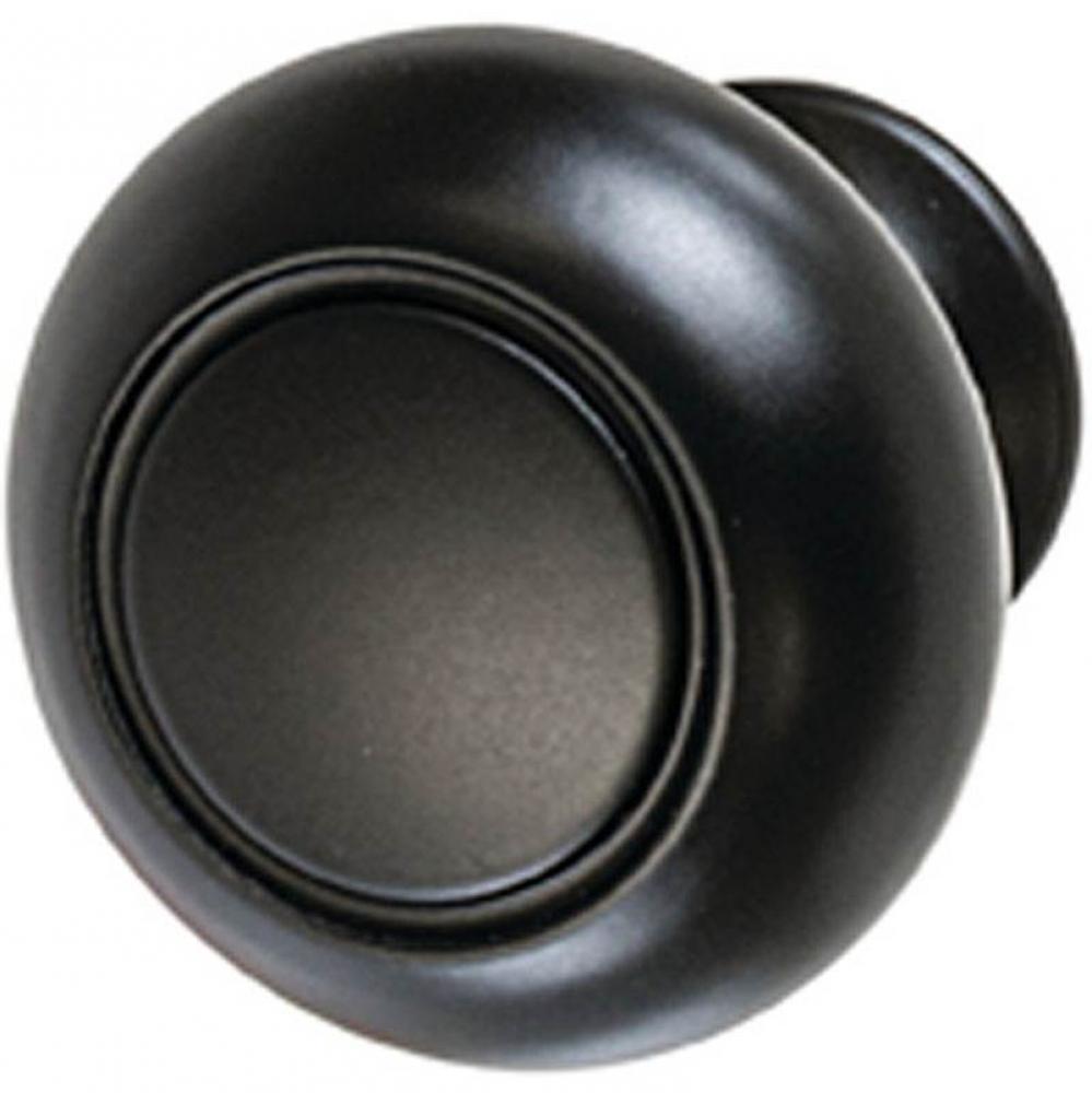 Knob Allison Zn Blk Matt 8-32 32mm