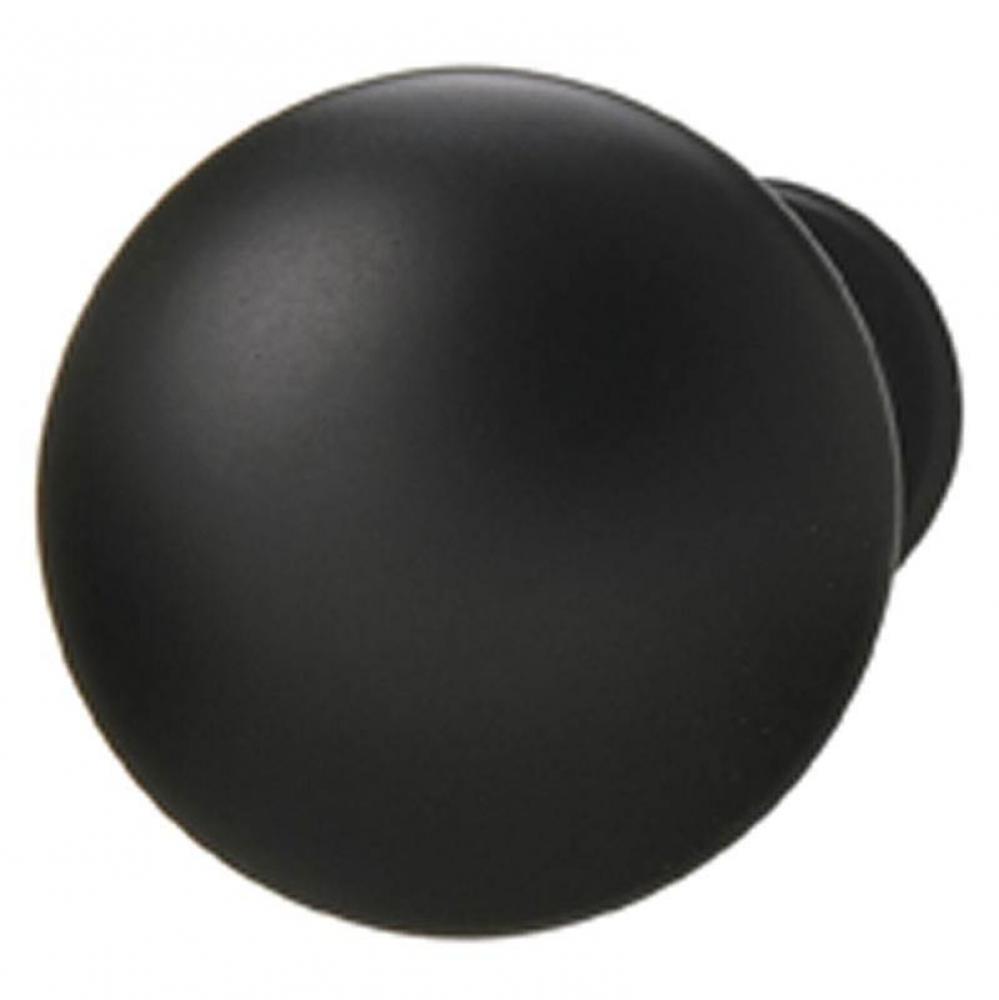 Mushroom Knob Zn Matt Blk M4 30Mm Dia