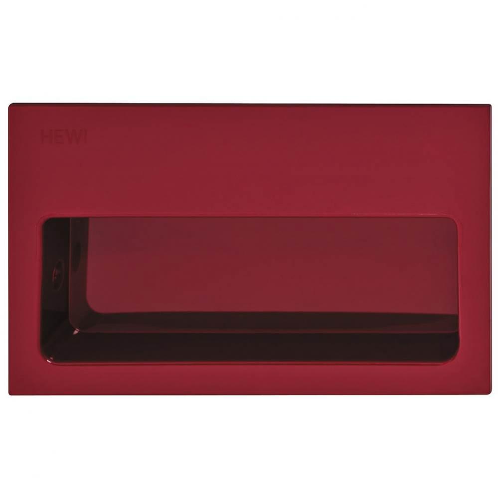 Flush Handle Pa Red 100X60Mm