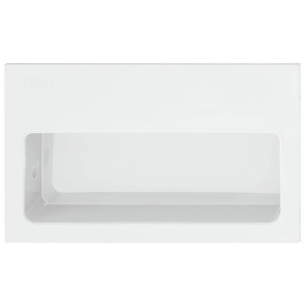 Flush Handle Pa Signal White 100X60Mm