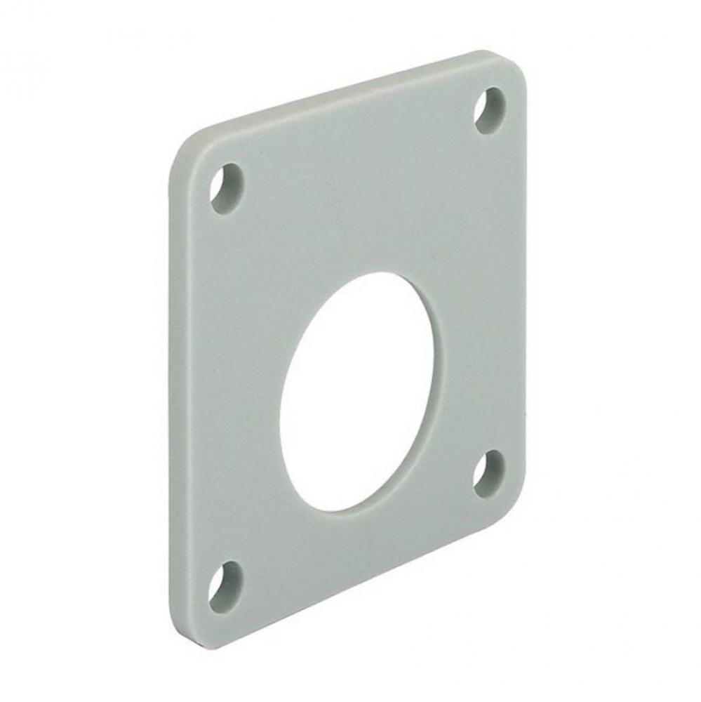 Distance Plate Pl Lt Grey 40X40Mm