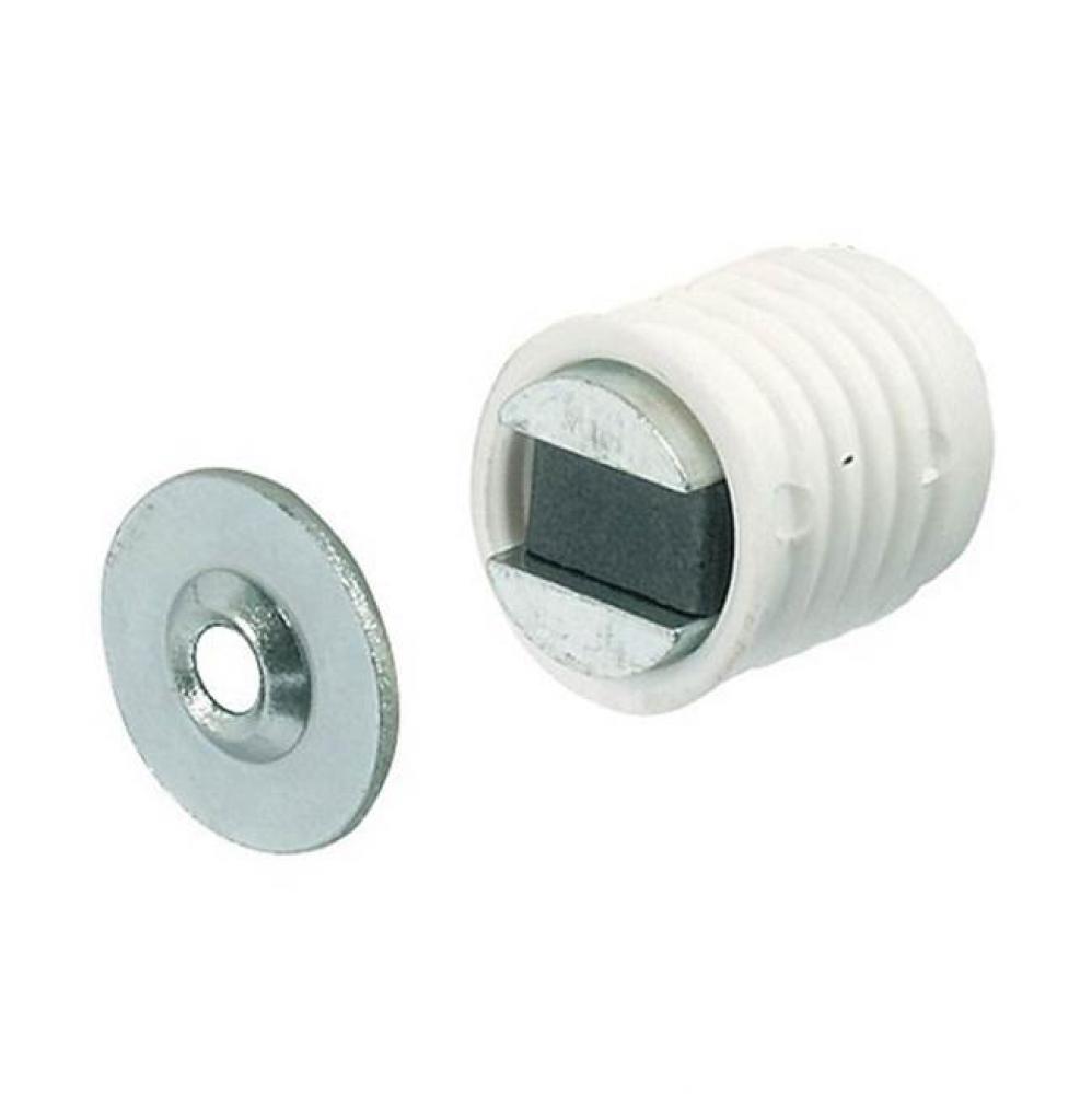 Magn Catch Pl Wh W/St Strike 3-4Kg