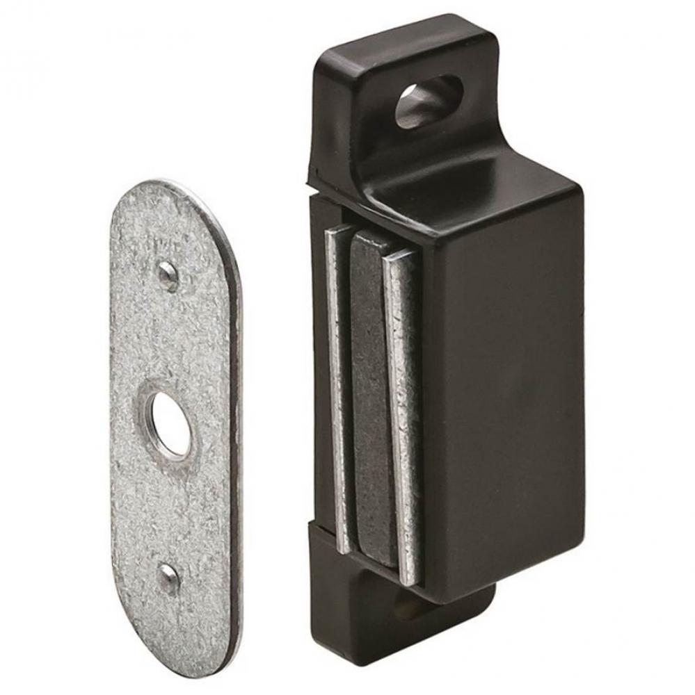 Magn Catch Pl Blk W/St Strike 4Kg