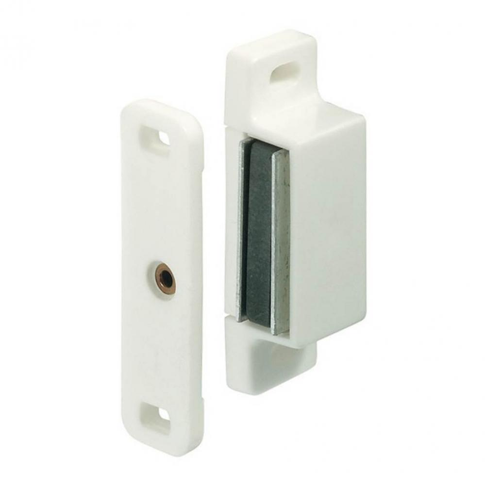 Magn Catch Pl Brn W/Pl Strike 4-5Kg