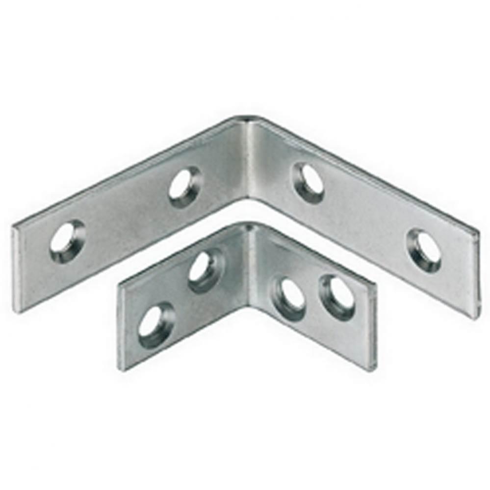 Corner Brace St Blu Galv 40X40Mm