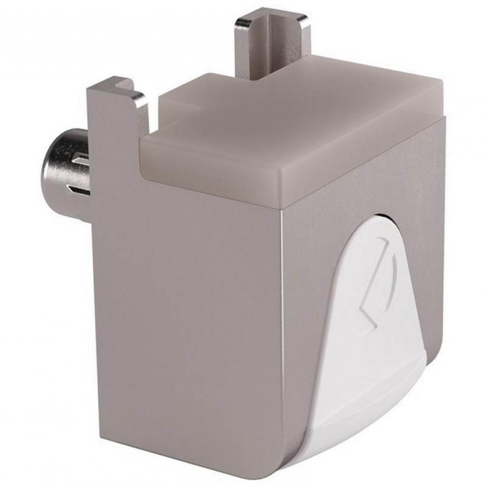 Kubic Lower Glass Supp Zn Nip/Wh 5Mm