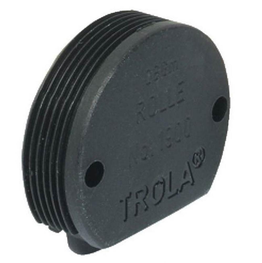 Roller W/St.Spindle Pl Black
