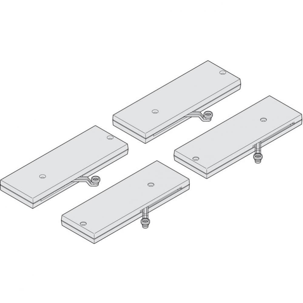 Soft Close F/Sld Dr W/Wide Bracket 40Kg