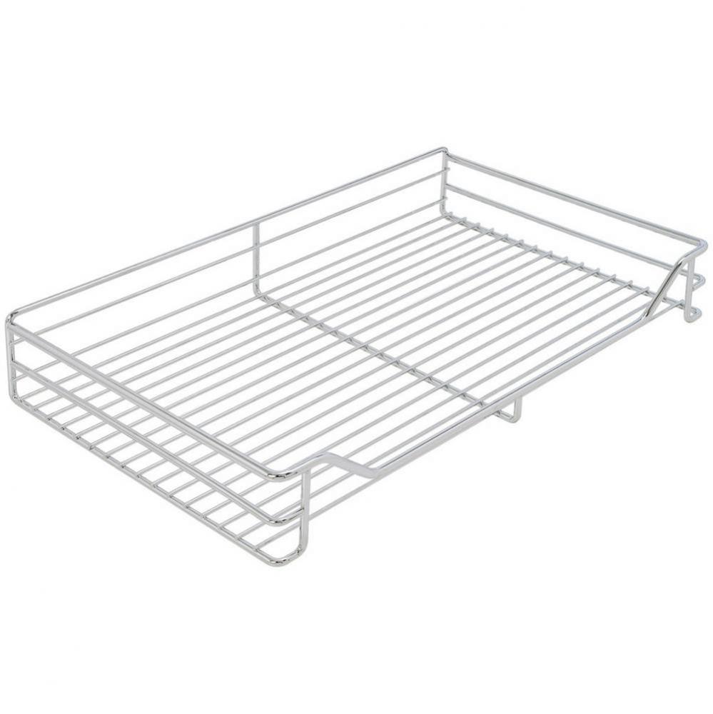 Basket St.Chrome 18 1/2''X15 3/8''X3 3/8