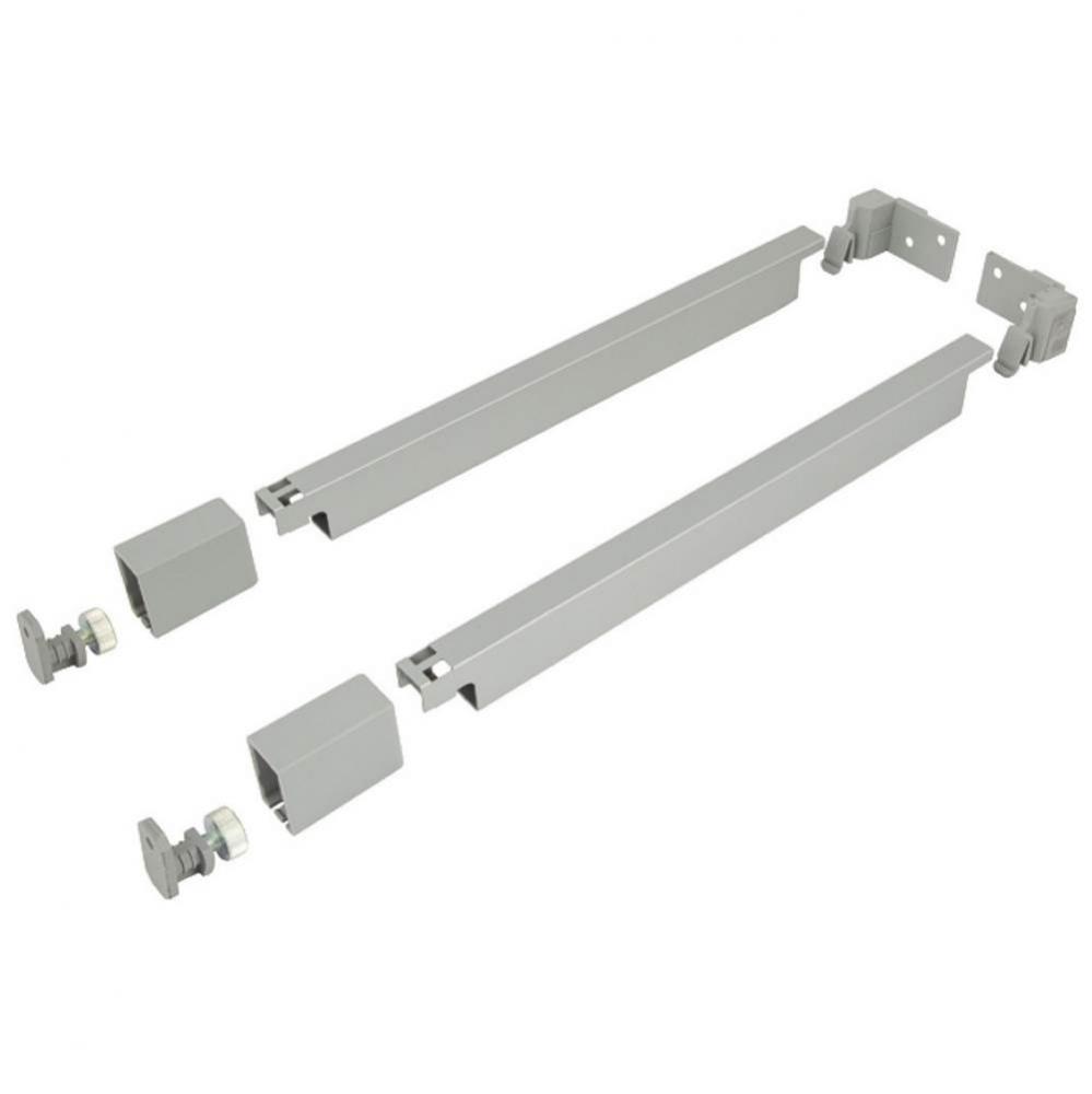 Np Scala Rectangle Rail Alu Silver 550Mm