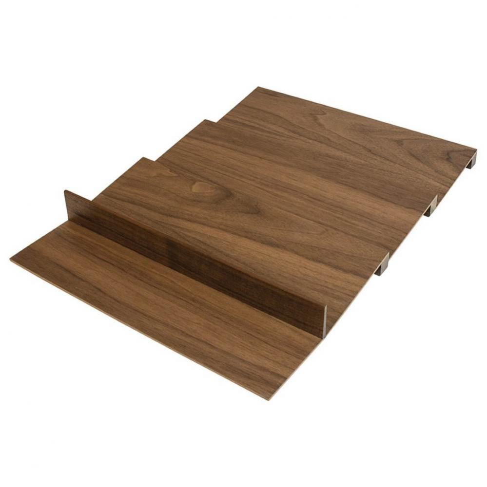 Fineline Stepped Spice Holder 18'' Walnut